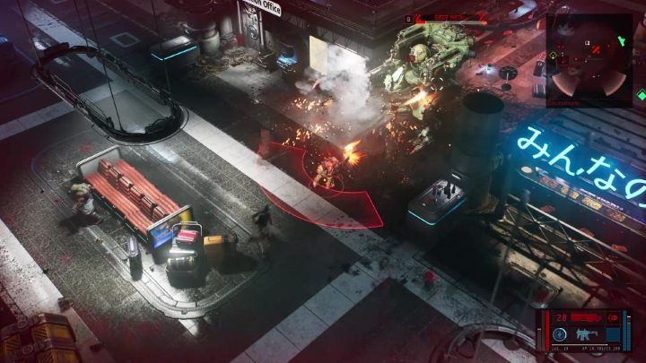 The second special attack of Siege Mech is executed when the player is in close proximity - The Ascent: Siege Mech - boss, how to defeat? - Bosses - The Ascent Guide