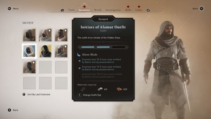 1 - AC Mirage: All outfits - AC Mirage: Basics - AC Mirage Guide