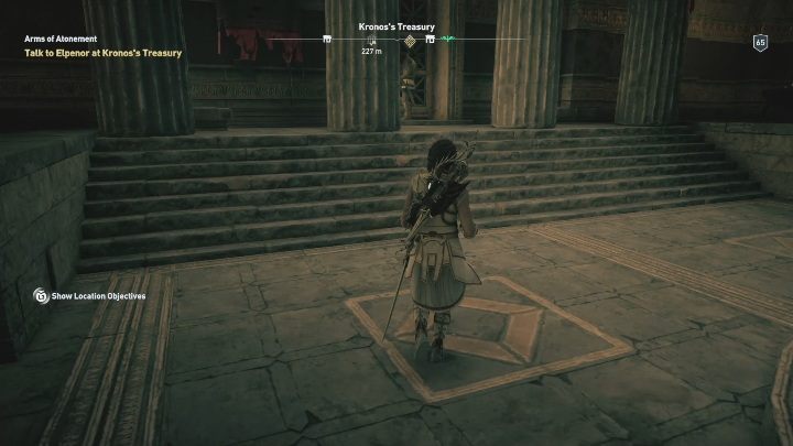 To start this mission, you need to go to Kronoss Treasury - AC Odyssey Fate of Atlantis: Lost and Found - Episode 2 - Torment of Hades - Assassins Creed Odyssey Guide