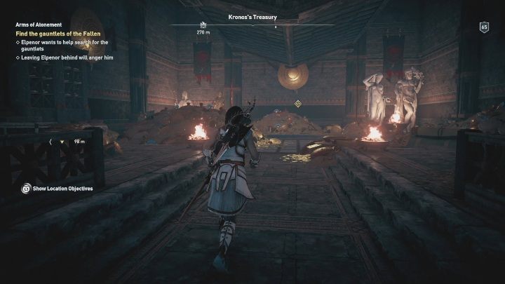 Go to the other side of the building - AC Odyssey Fate of Atlantis: Lost and Found - Episode 2 - Torment of Hades - Assassins Creed Odyssey Guide