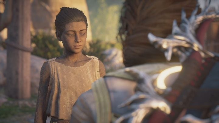 After finding the girl, it is time to say goodbye - AC Odyssey Fate of Atlantis: Lost and Found - Episode 2 - Torment of Hades - Assassins Creed Odyssey Guide