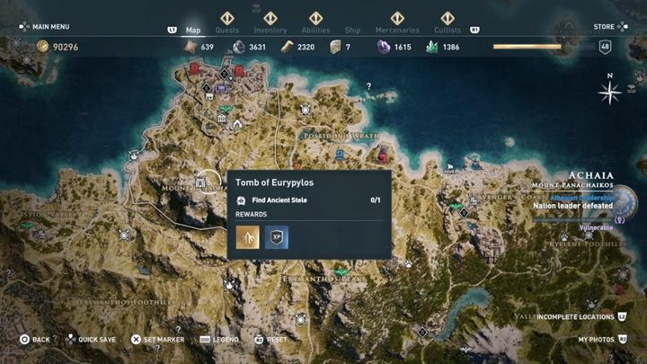All Assassin's Creed Odyssey Tomb locations: how to get all the Ancient  Stele treasures