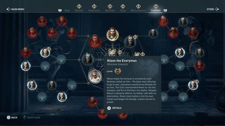 8 - AC Odyssey: Delian League Cultists - Kosmos Cultists - Kosmos Cultists - Assassins Creed Odyssey Guide