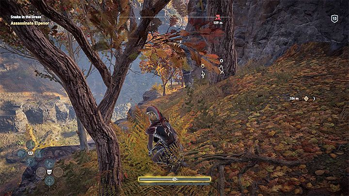 The second solution to the lack of health regeneration in combat is available right from the start and involves running away - AC Odyssey: How to heal your character? - FAQ - Assassins Creed Odyssey Guide