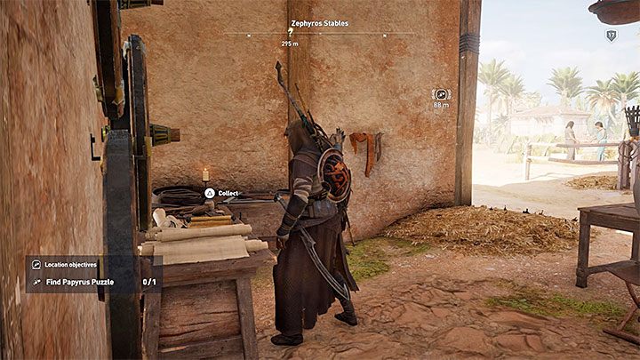 1 - Papyrus Puzzle in Kanopos Nome - Papyruses - Assassins Creed Origins Guide