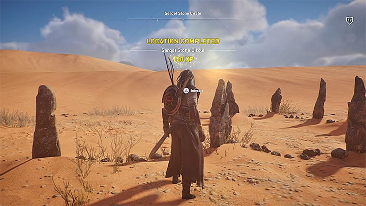 In order to complete a location, you have to finish all of its activities - How to level up fast in Assassins Creed Origins? - FAQ - Assassins Creed Origins Guide