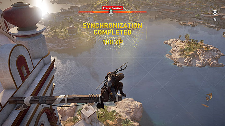 Reaching all vantage points and performing synchronizations after visiting a new part of the map is a good idea - How to level up fast in Assassins Creed Origins? - FAQ - Assassins Creed Origins Guide