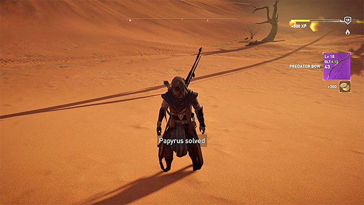 Some locations - marked with question marks on the world map - will contain papyruses - How to level up fast in Assassins Creed Origins? - FAQ - Assassins Creed Origins Guide