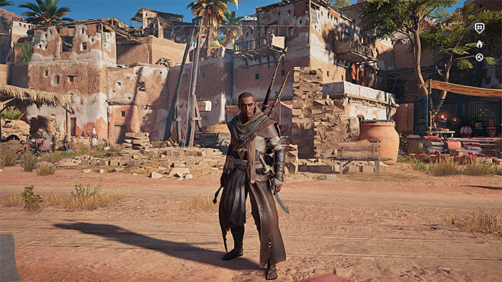 Shaved Bayek (his default appearance after completing the prologue) - How to grow Bayeks hair back? - FAQ - Assassins Creed Origins Guide