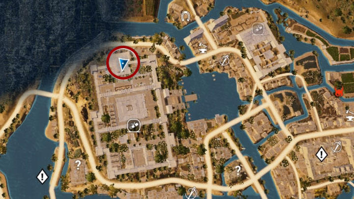 3 - Papyrus Puzzle in Memphis - Papyruses - Assassins Creed Origins Guide