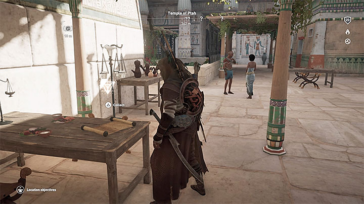5 - Papyrus Puzzle in Memphis - Papyruses - Assassins Creed Origins Guide
