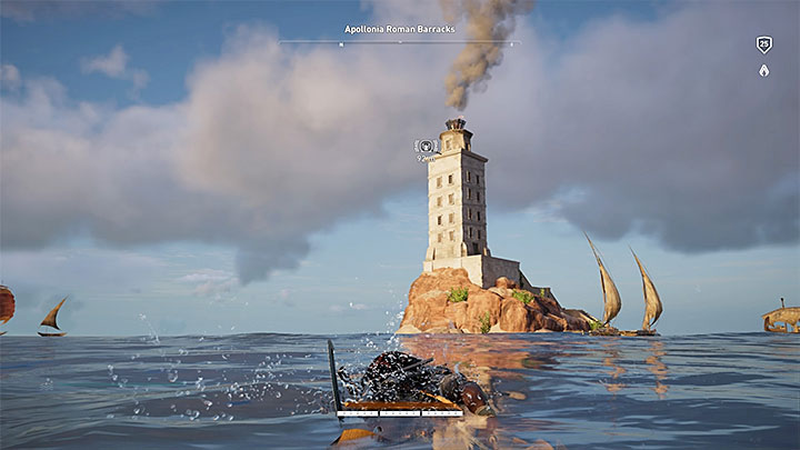 Go to the northern end of the Kyrenaika province (around the city of Apollonia) - Papyrus Puzzle in Kyrenaika - Papyruses - Assassins Creed Origins Guide