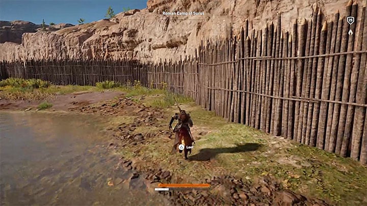 When the fight begins, ignore the elephant and go to find the treasure right away (picture above) - Papyrus Puzzle in Kyrenaika - Papyruses - Assassins Creed Origins Guide