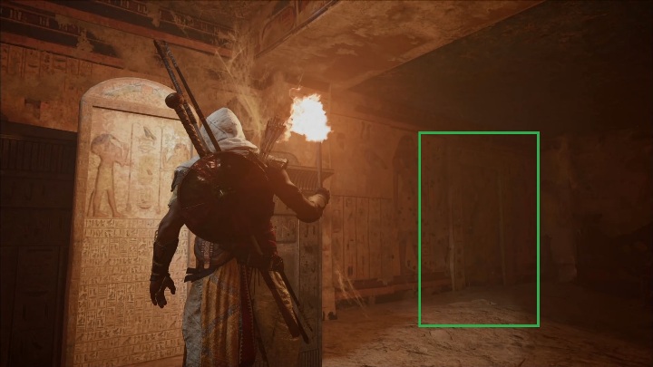 Break a wall - Tombs in Black Desert Walkthrough - Tombs - Assassins Creed Origins Guide