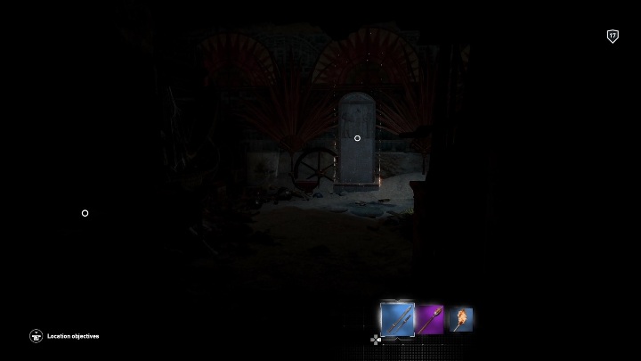 You reach a corridor with green stones in walls - Tombs in Saqqara Nome Walkthrough - Tombs - Assassins Creed Origins Guide