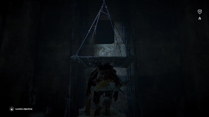 This will allow you to jump onto the other platform and get to the next room - Tombs in Saqqara Nome Walkthrough - Tombs - Assassins Creed Origins Guide