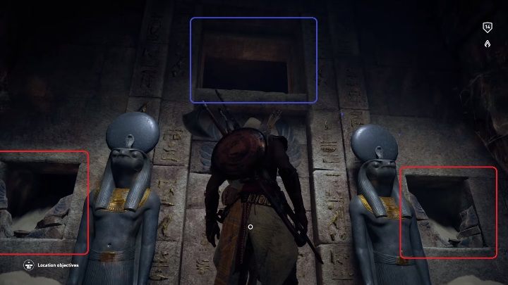 You reach a place full of treasures - Tombs in Giza Walkthrough - Tombs - Assassins Creed Origins Guide