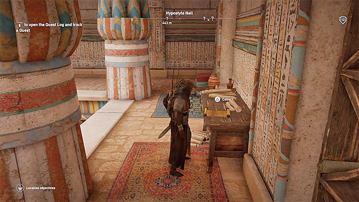 1 - Papyrus Puzzle in Lake Mareotis - Papyruses - Assassins Creed Origins Guide