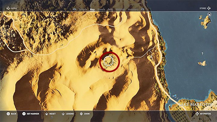 2 - Papyrus Puzzle in Lake Mareotis - Papyruses - Assassins Creed Origins Guide