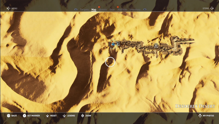 The Tomb located in Deshert Desert consists of 2 parts - Tombs in Deshert Desert Walkthrough - Tombs - Assassins Creed Origins Guide