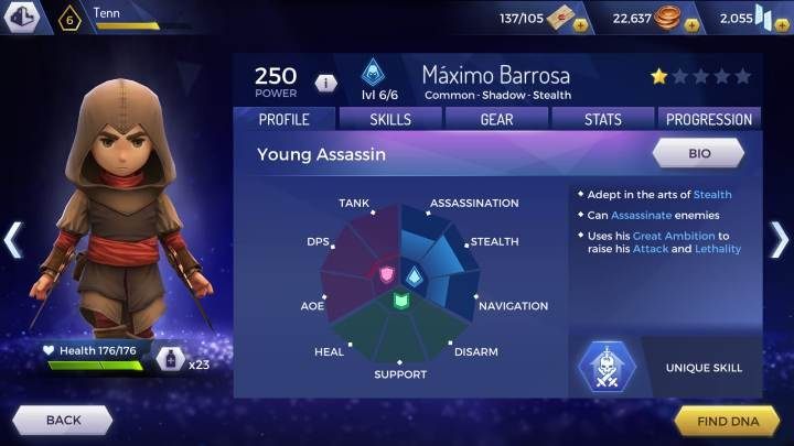 In order to avoid a direct clash, you have to play with a typical assassin, these are characters with features: assassination, stealth or navigation - How to avoid direct confrontation Assassins Creed Rebellion? - Combat - Assassins Creed Rebellion Guide