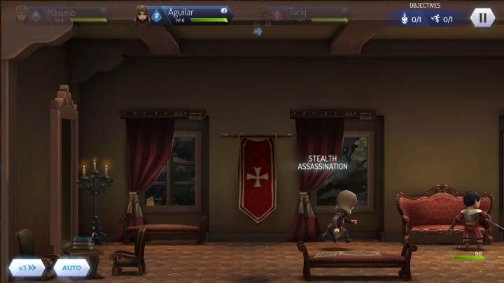 If you play a long time in Assassins Creed Rebellion, completing missions may seem boring - Auto Mode in Assassins Creed Rebellion - Missions - Assassins Creed Rebellion Guide