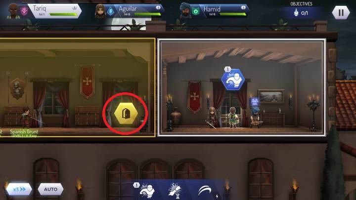 As you complete mission in the game, you move between different rooms - Can I get lost during a mission in Assassins Creed Rebellion? - Missions - Assassins Creed Rebellion Guide