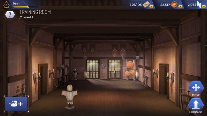 After achieving level 2, youll unlock the Training Room - Hero stats in Assassins Creed Rebellion - Team - Assassins Creed Rebellion Guide