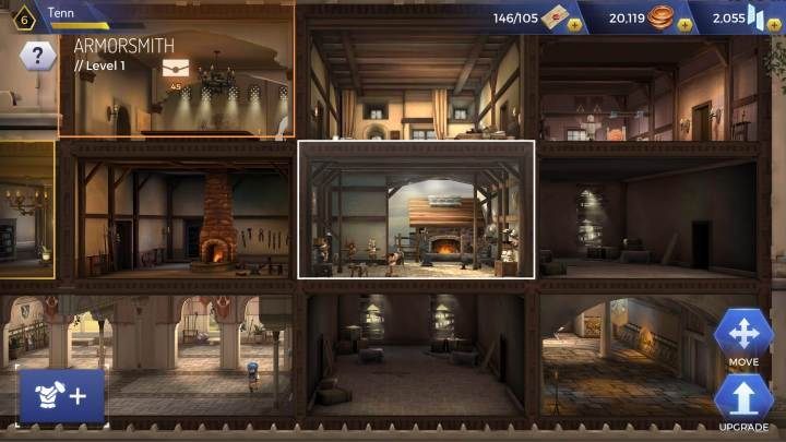 Build an Armorsmith in your base to craft armors - Armors available in the Assassins Creed Rebellion game - Equipment - Assassins Creed Rebellion Guide