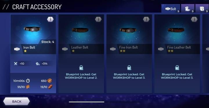 Iron Belt - Accessories available in the Assassins Creed Rebellion game - Equipment - Assassins Creed Rebellion Guide