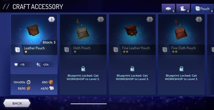 Leather Pouch - Accessories available in the Assassins Creed Rebellion game - Equipment - Assassins Creed Rebellion Guide