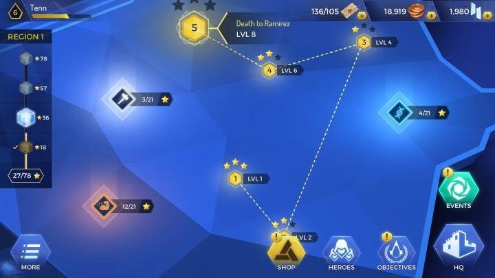 You can repeat an unsuccessful mission at any time - Mission failed in Assassins Creed Rebellion - what now? - Basics - Assassins Creed Rebellion Guide