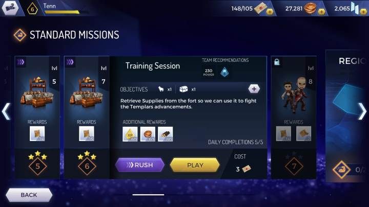 You will get these resources during the course of your mission - Raw materials for the construction of the Headquarters in AC Rebellion - Headquarters - Assassins Creed Rebellion Guide