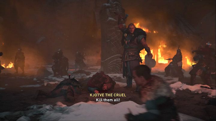Unfortunately, his sacrifice will be in vain - Assassins Creed Valhalla: Prologue walkthrough - Main Storyline - Assassins Creed Valhalla Guide and Walkthrough