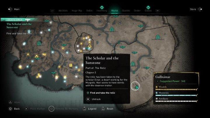 This mission will be activated as the Finding Fritjof quest concludes - AC Valhalla Dawn of Ragnarok: The Scholar and the Sunstone - Walkthrough - Assassins Creed Valhalla Guide and Walkthrough