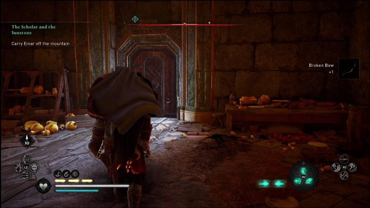 Pick up Einar and carry him out of the hostile zone - AC Valhalla Dawn of Ragnarok: The Scholar and the Sunstone - Walkthrough - Assassins Creed Valhalla Guide and Walkthrough