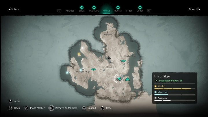 3 - AC Valhalla Crossover Stories: Flaying Papers - Isle of Skye - locations - Secrets and Collectibles - Assassins Creed Valhalla Guide and Walkthrough