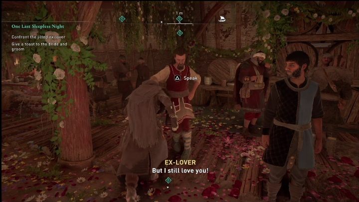 The next task is a flyting - AC Valhalla Crossover Stories: One Last Sleepless Night - Main missions - Assassins Creed Valhalla Guide and Walkthrough