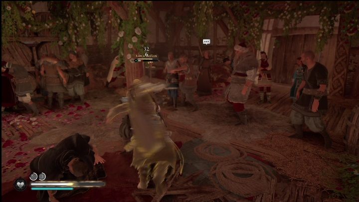 The next task is to beat up the arguing men - AC Valhalla Crossover Stories: One Last Sleepless Night - Main missions - Assassins Creed Valhalla Guide and Walkthrough