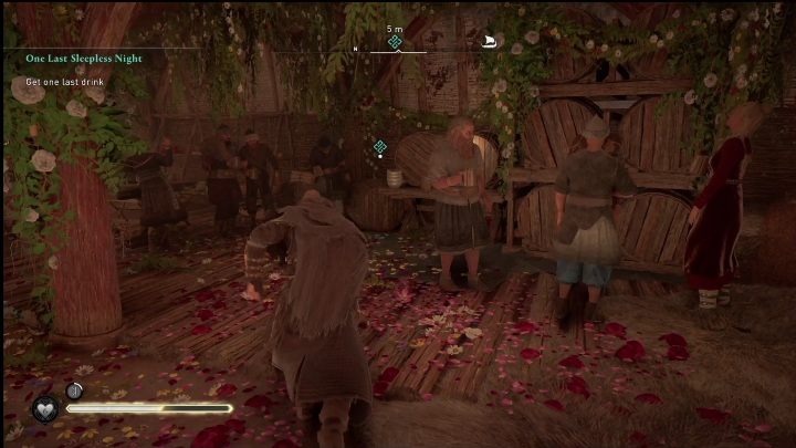 After completing all the activities in the building, it is time to say goodbye to Kassandra - AC Valhalla Crossover Stories: One Last Sleepless Night - Main missions - Assassins Creed Valhalla Guide and Walkthrough