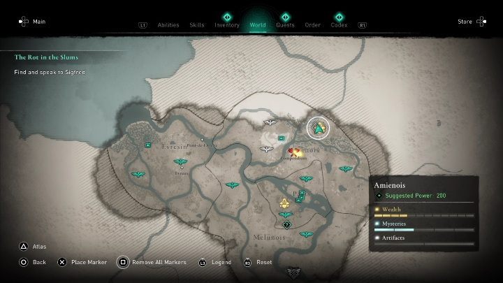 1 - AC Valhalla Siege of Paris: Gear, Amienois - secrets, locations - Amienois - Assassins Creed Valhalla Guide and Walkthrough