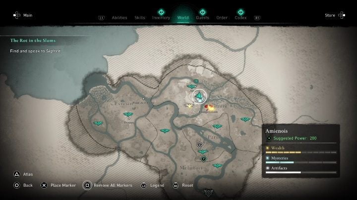 1 - AC Valhalla Siege of Paris: Legendary Animal, Amienois - secrets, locations - Amienois - Assassins Creed Valhalla Guide and Walkthrough