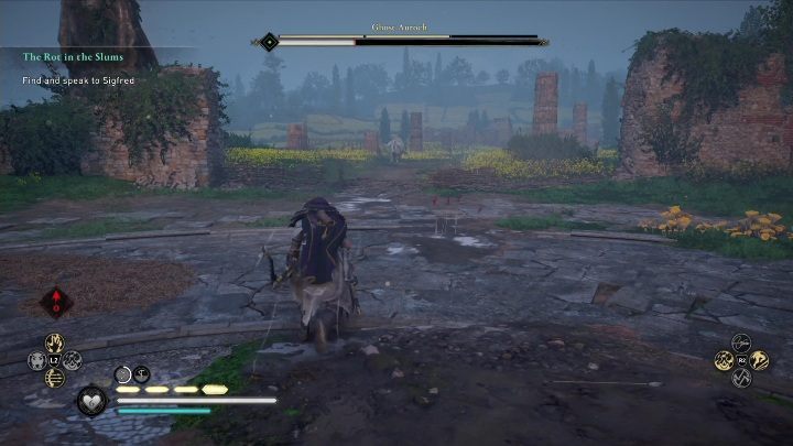 After depleting roughly 2/3rd of its health, the Legendary Animal will start running away - AC Valhalla Siege of Paris: Legendary Animal, Amienois - secrets, locations - Amienois - Assassins Creed Valhalla Guide and Walkthrough