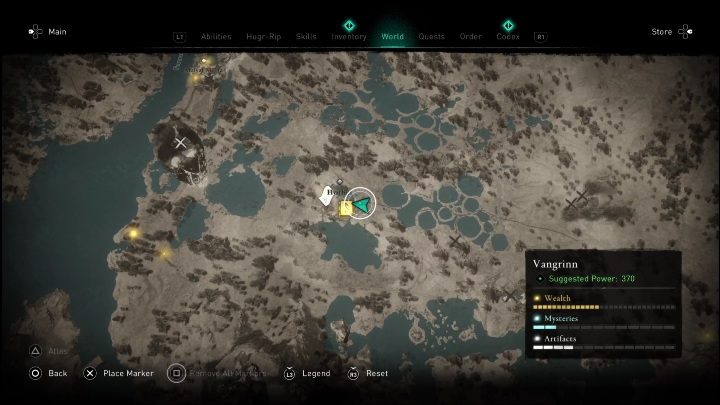 Location: southern part of the map, next to the synchronization point - AC Valhalla Dawn of Ragnarok: Cosmetic Schemes (Vangrinn) - list of all - Vangrinn - Assassins Creed Valhalla Guide and Walkthrough