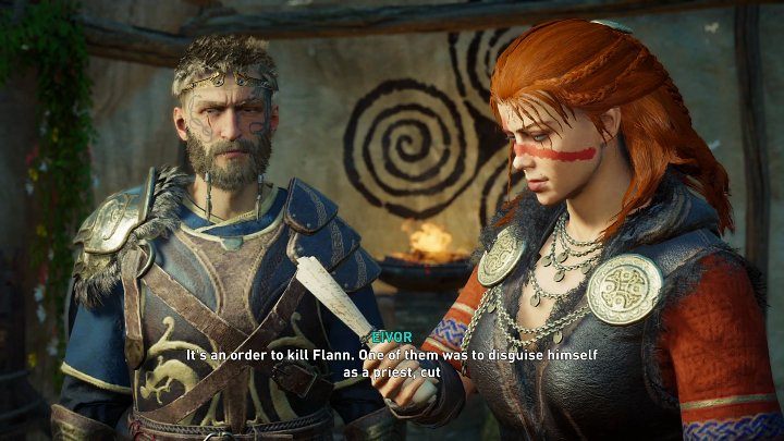 Return to Ciara and give her the letter you found next to the dead bandit's body - AC Valhalla Wrath of the Druids: Flann over Ireland - Walkthrough - Assassins Creed Valhalla Guide and Walkthrough