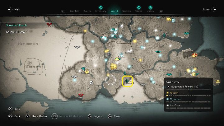 1 - Assassins Creed Valhalla: Scorched Earth - Southsexe - Assassins Creed Valhalla Guide and Walkthrough