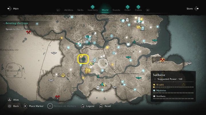 1 - Assassins Creed Valhalla: Severing the Lines - Southsexe - Assassins Creed Valhalla Guide and Walkthrough