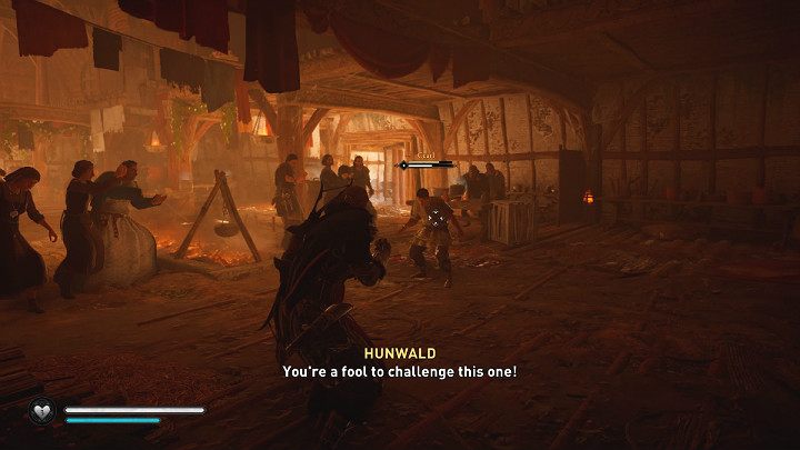 A local thug will get involved in the conversation - Assassins Creed Valhalla: A Noble Escort - Lincolnscire - Assassins Creed Valhalla Guide and Walkthrough