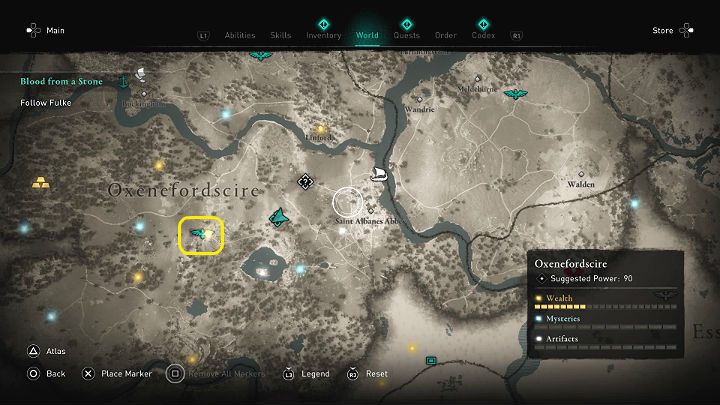 1 - Assassins Creed Valhalla: Blood from a Stone - Oxenefordscire - Assassins Creed Valhalla Guide and Walkthrough