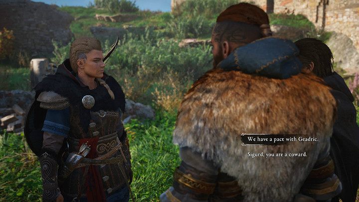 Siegfried and Basim will resent Eivor for having started the fight - Assassins Creed Valhalla: Blood from a Stone - Oxenefordscire - Assassins Creed Valhalla Guide and Walkthrough